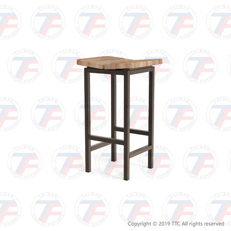 Industrial style dining table and chairs