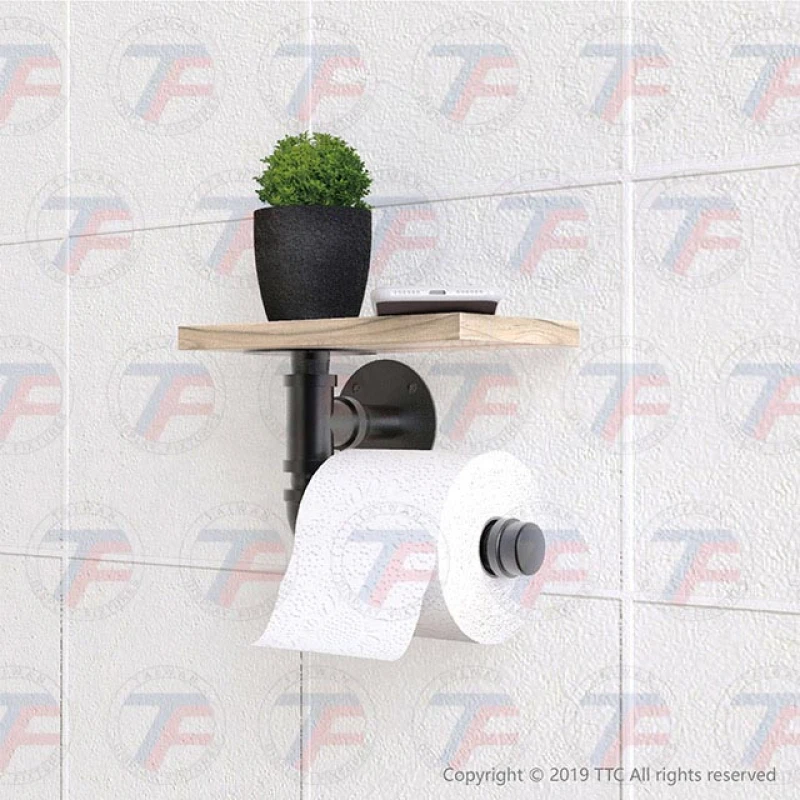 Soporte para rollo de papel higiénico