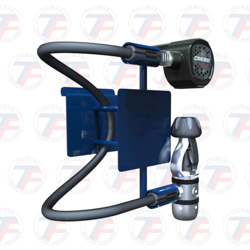 Soporte para placa ranurada del regulador de respiración