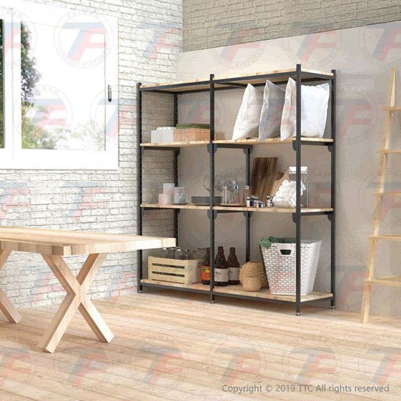 Adjustable storage shelving unit