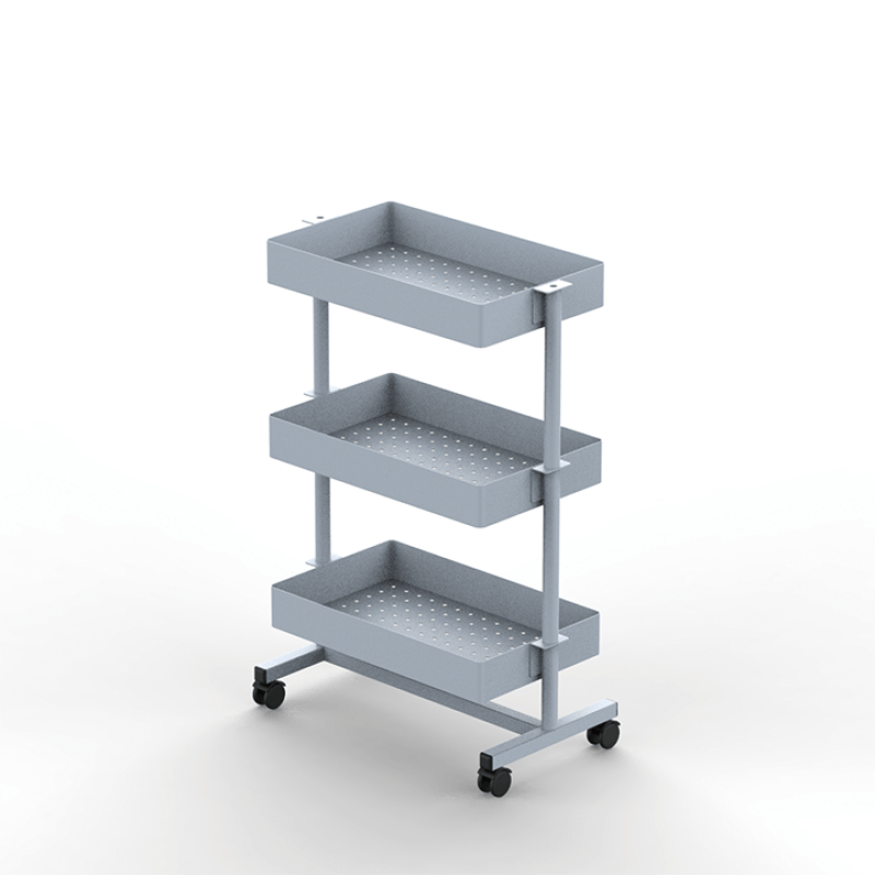 Three-tier cart