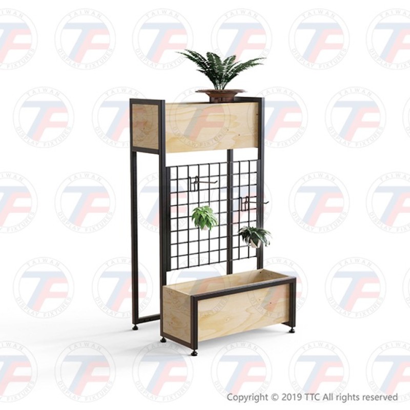 Multifunctional display shelf