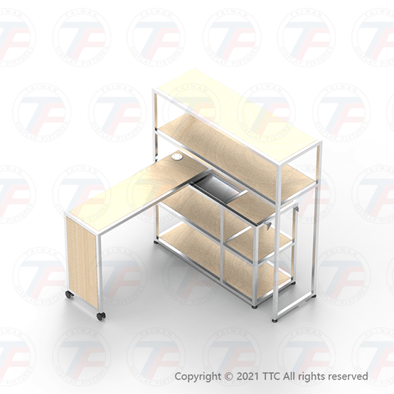 Multifunktionales Arbeitstisch- und Schrank-Set
