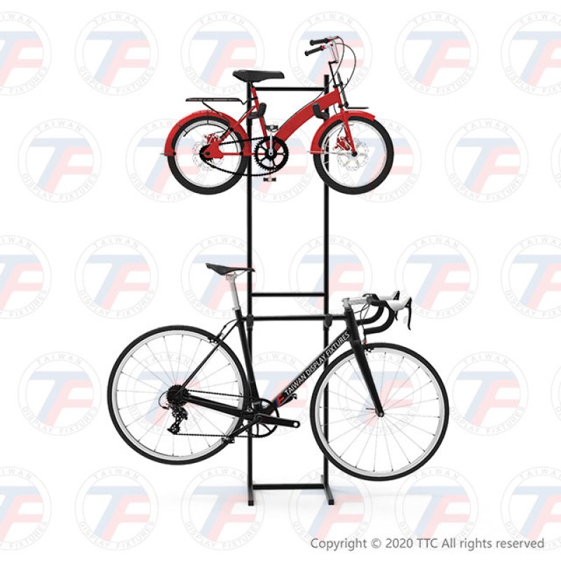 Bicycle display rack