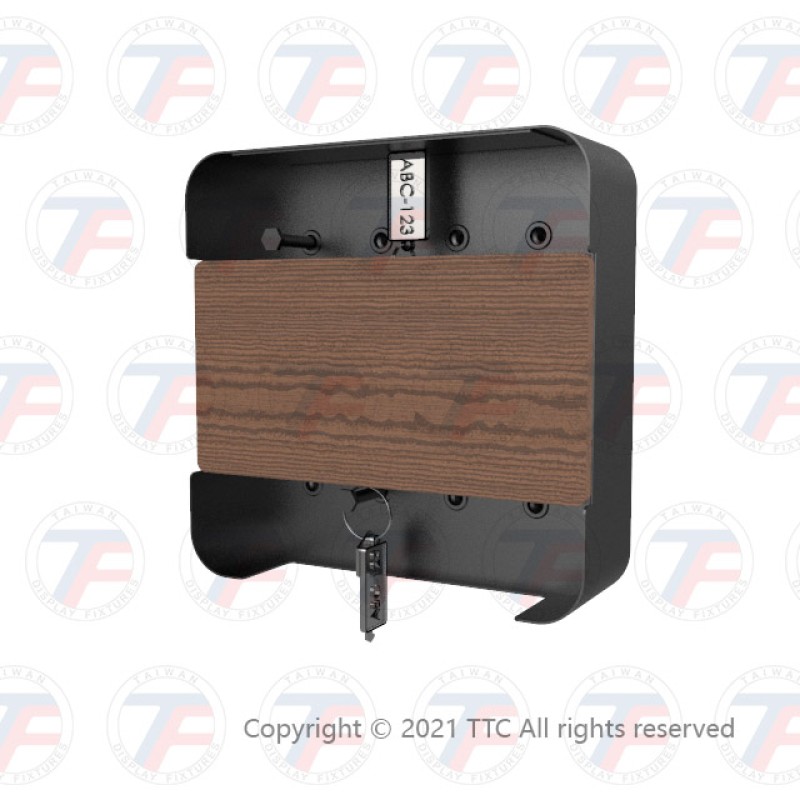 Industrial-style magnetic key box