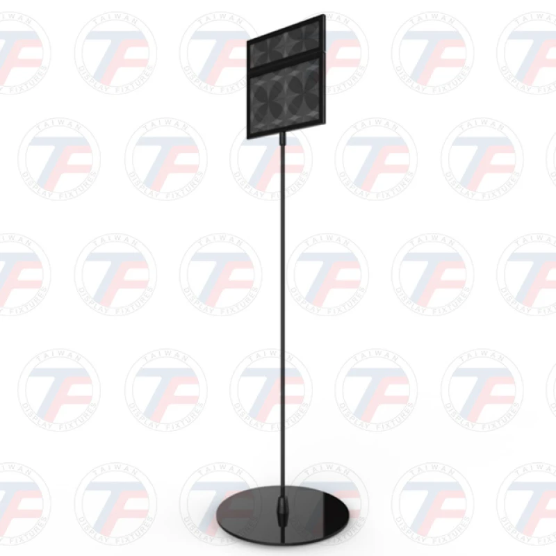 Double-sided notice board