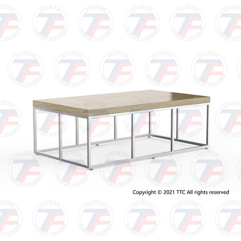 Multi-functional desk rack