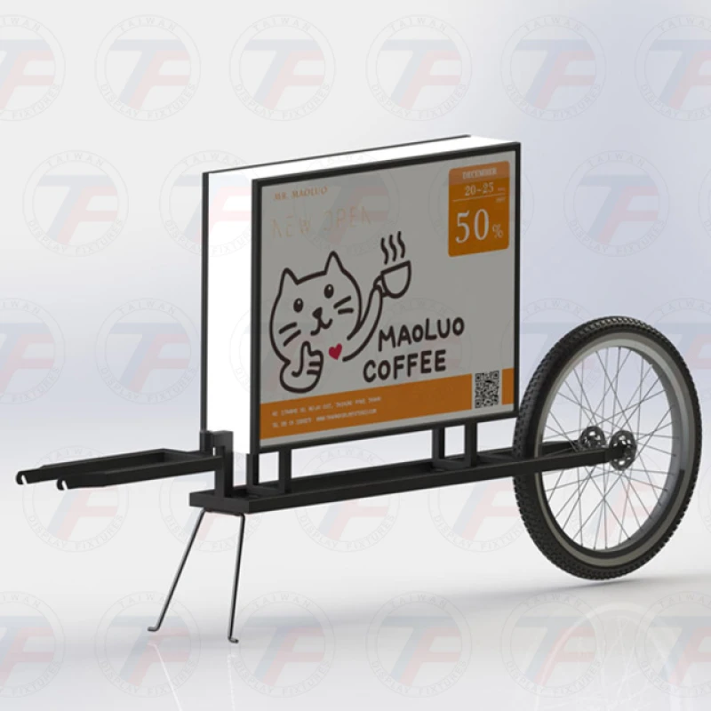 Advertising Display Cart