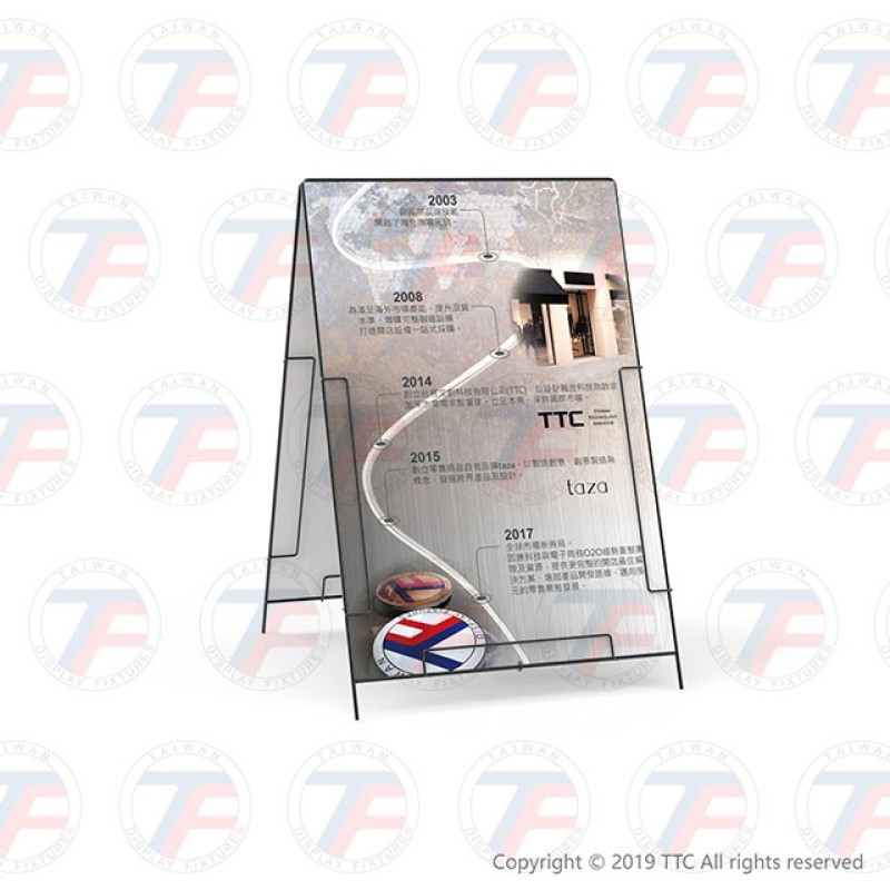 Soporte para carteles tipo A