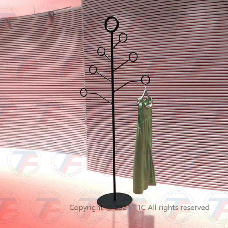 Multi-ring clothes hanger