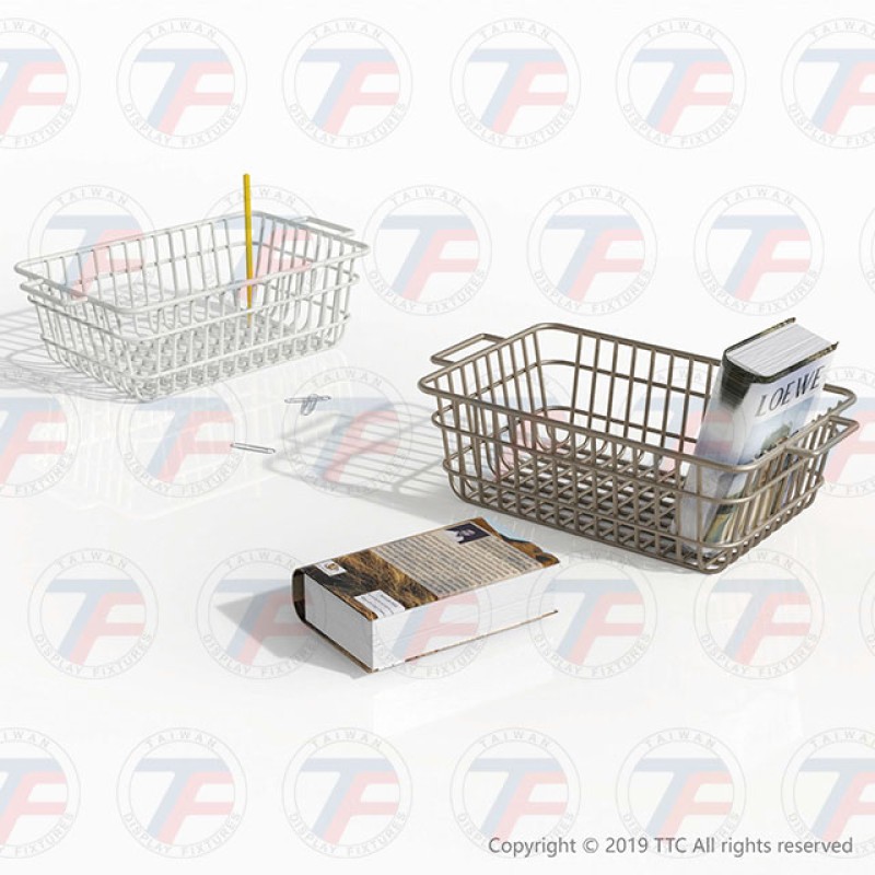 Panier de rangement en fil de fer