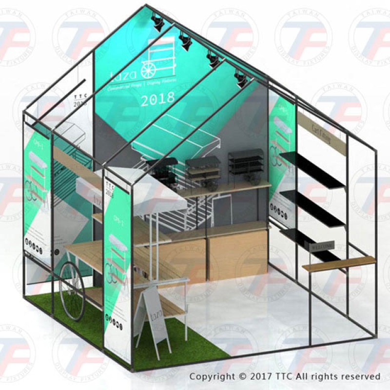 Charpente modulaire 3x3m｜Structure modulaire，facile à démonter