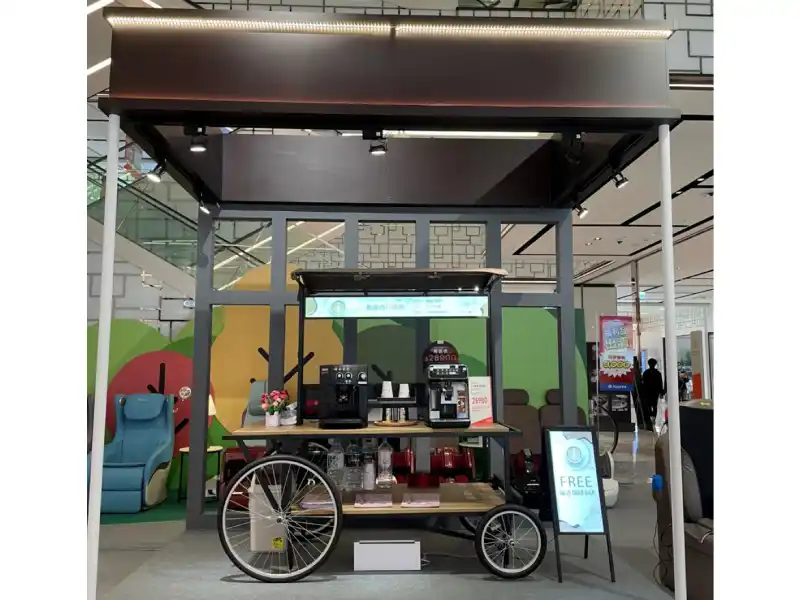 展示用移動餐車