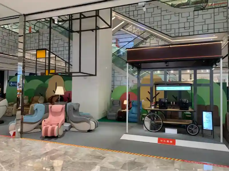 展示用移動餐車