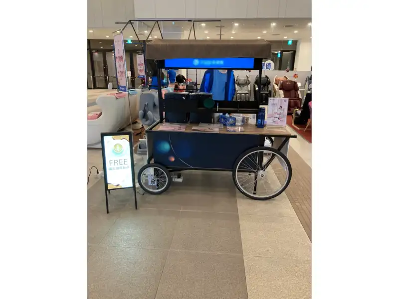 展示用移動餐車