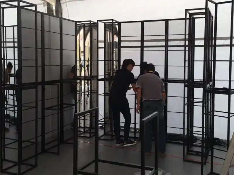 カスタム顧客が南投茶葉博覧会に参加する展示ブースの架